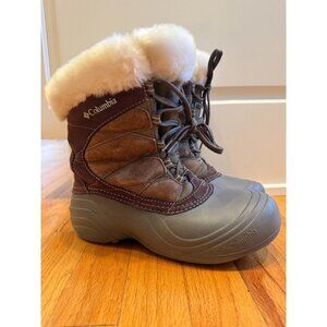 Columbia Sierra Summette Brown Insulated Snow Boots Women's Size 8 BL1371-255
